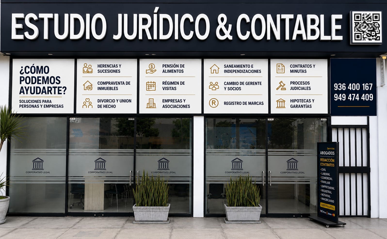 Fachada del estudio jurídico HEXZUN LAW